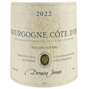 2022 Domaine Jomaine, Bourgogne Cote D'Or Blanc (image for) 2022 Domaine Jomaine, Bourgogne Cote D'Or Blanc