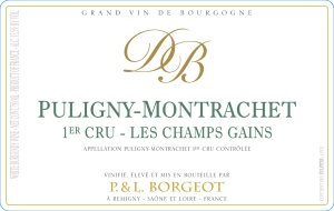 2023 Domaine Laurent et Pascal Borgeot, Puligny Montrachet 1er Cru Les Champs Gain (image for) 2023 Domaine Laurent et Pascal Borgeot, Puligny Montrachet 1er Cru Les Champs Gain